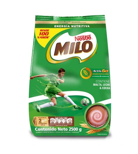 milo 2500 gramos precio exito